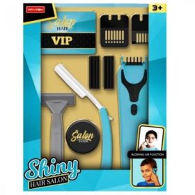 Play set Frizerie, cu baterii, 8 piese/set