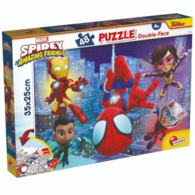 Puzzle Marvel Spidey 2 in 1, 48 piese LISCIANI