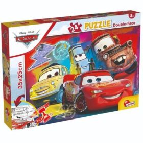 Puzzle Disney Cars 2 in 1, 24 pies- LISCIANI