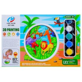 Set creativ cu Pictura 3D pe ipsos