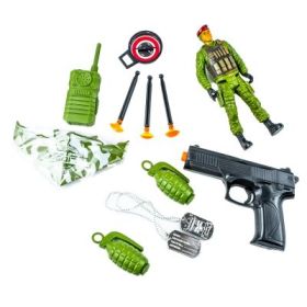 Play set militar + figurina soldat