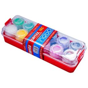 Tempera, 15 g, 12 culori/set, NEBO