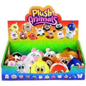 Animalut din plus, 8 cm, 12 modele, Toi-Toys