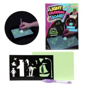 Tablita pentru desen, cu pix UV, Toi-Toys