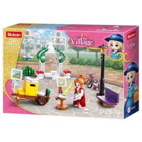 Set de constructie Girl's Dream, 114 piese, Parcul Central al orasului, Sluban