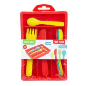 Tavita cu tacamuri, 17 buc/set, Toi-Toys