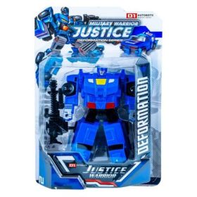 Robot transformabil albastru
