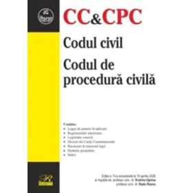 Codul civil. Codul de procedura civila. Editia a 13-a, actualizata la 19 aprilie 2026 - Evelina Oprina, Radu Rizoiu