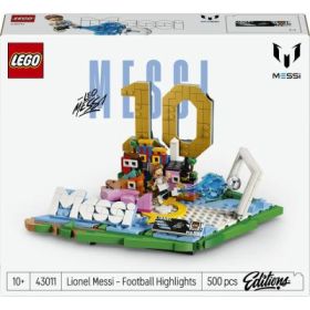 LEGO Editions. Lionel Messi Momente importante din fotbal 43011, 500 piese