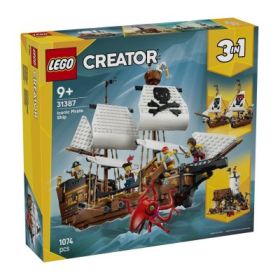 LEGO Creator. Corabie de Pirati Emblematica 31387, 1074 piese