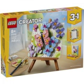 LEGO Creator. Tablou decorativ cu arta florala 31390, 348 piese