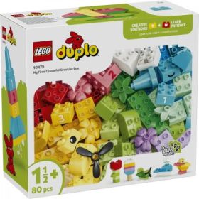 LEGO DUPLO Cutie creativa in culori 10479, 80 piese