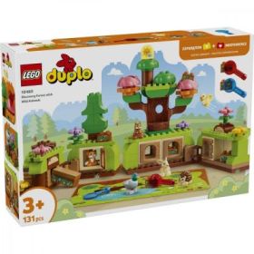 LEGO DUPLO. Padurea descoperirilor cu animale salbatice 10480, 131 piese