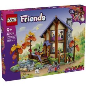 LEGO Friends. Cabana primitoare in padure toamna 42705, 1229 piese