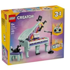 LEGO Creator. Pian decorativ cu o pisica 31392, 485 piese
