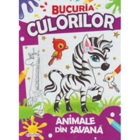 Bucuria culorilor. Animale din savana