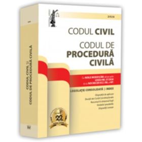Codul civil si Codul de procedura civila: 2026. Editie tiparita pe hartie alba - Dan Lupascu