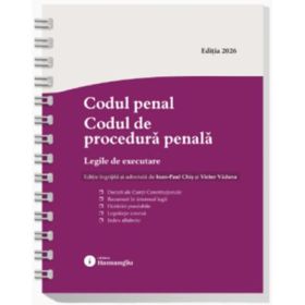 Codul penal. Codul de procedura penala. Legile de executare. Actualizat 25 mai 2026 - Spiralat - Ioan-Paul Chis, Victor Vaduva