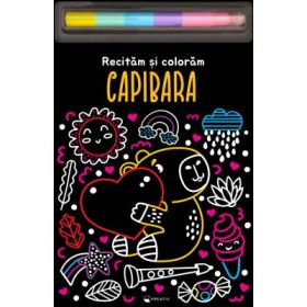 Capibara. Recitam si coloram