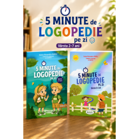 Pachet: 5 minute de Logopedie Volumul 1 si Volumul 2