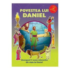 Povestea lui Daniel. Carte cu abtibilduri reutilizabile - Jacob Vium-Olesen