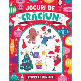 Jocuri de Craciun. Stickere din gel