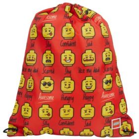 Sac sport LEGO Minifigurine Rosu 20353-2623
