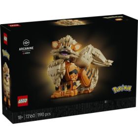 LEGO Pokemon. Arcanine 72160, 1190 piese