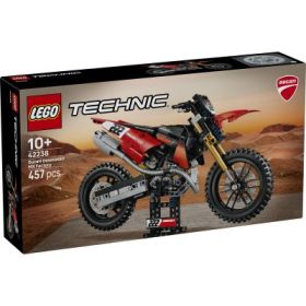 LEGO Technic. Motocicleta Ducati Desmo450 MX versiunea de uzina 42238, 457 piese