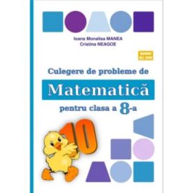 Culegere de probleme de matematica PUISORUL clasa a 8-a, editia 2026 - Ioana Monalisa Manea